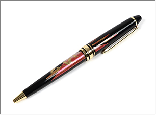 蒔絵ボールペン サイズ：133x直径136mm