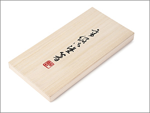 高級御塗箸 凱風快晴（赤富士）桐箱箸置つき-英語説明書つき