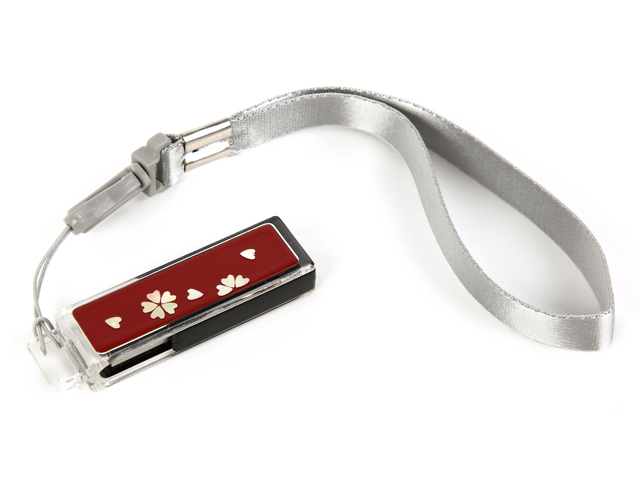 螺鈿（らでん）USBフラッシュメモリー　桜