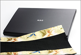 金らんテーブルランナー（ロング）★日本土産（みやげ）や記念品に！英語説明書つき-中国語も対応